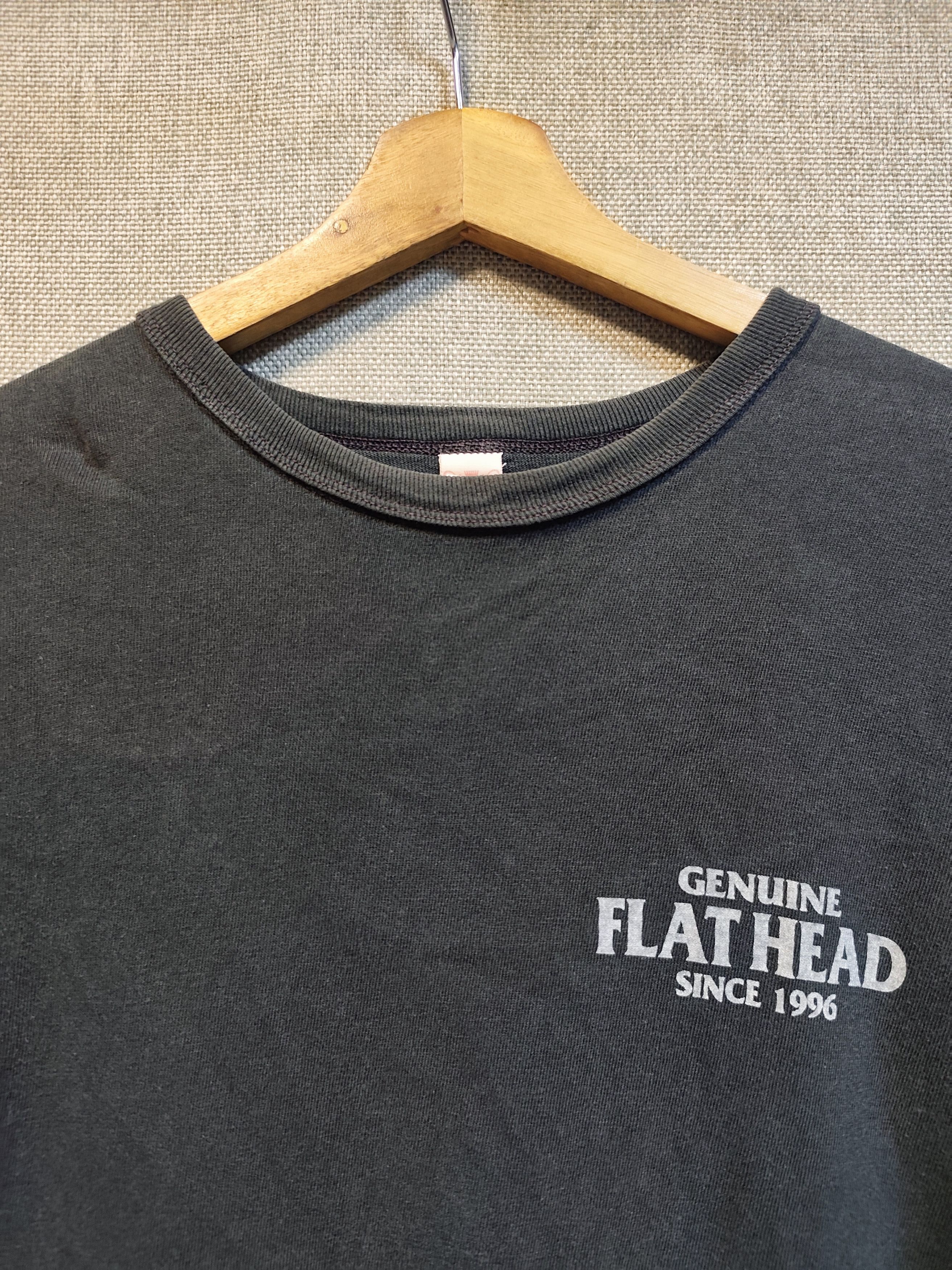 The Flat Head T shirt long sleeve the flat head Size US M / EU 48-50 / 2 - 3 Thumbnail