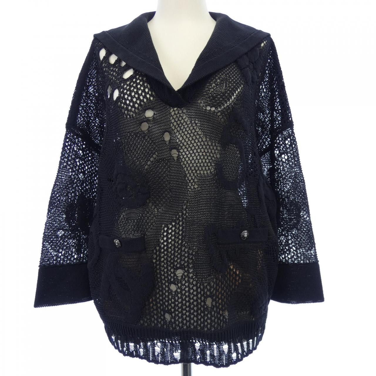 Chanel Chanel Chanel Knit Textile Tops P72031K10344 DUTY FREE for USA Size ONE SIZE - 1 Thumbnail