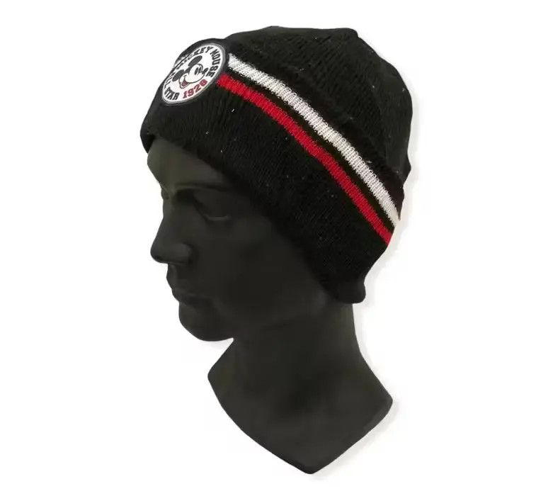 Disney × Mickey Mouse Vintage Mickey Mouse Cartoon Beanie Hat Size ONE SIZE - 2 Thumbnail