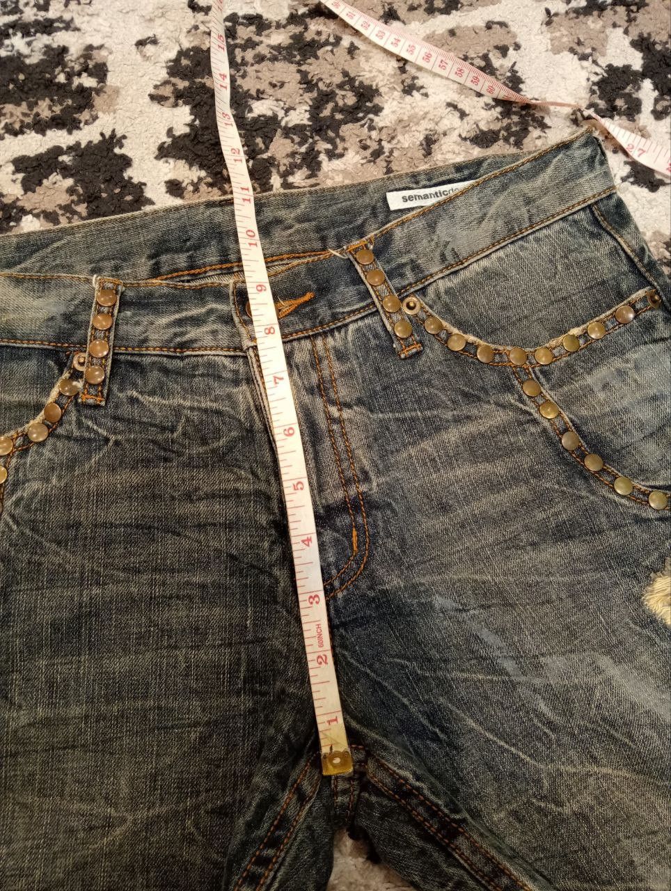 semanticdesign Vintage Semantic Design Japan Studded Bootcut Jeans Size US 32 / EU 48 - 11 Thumbnail