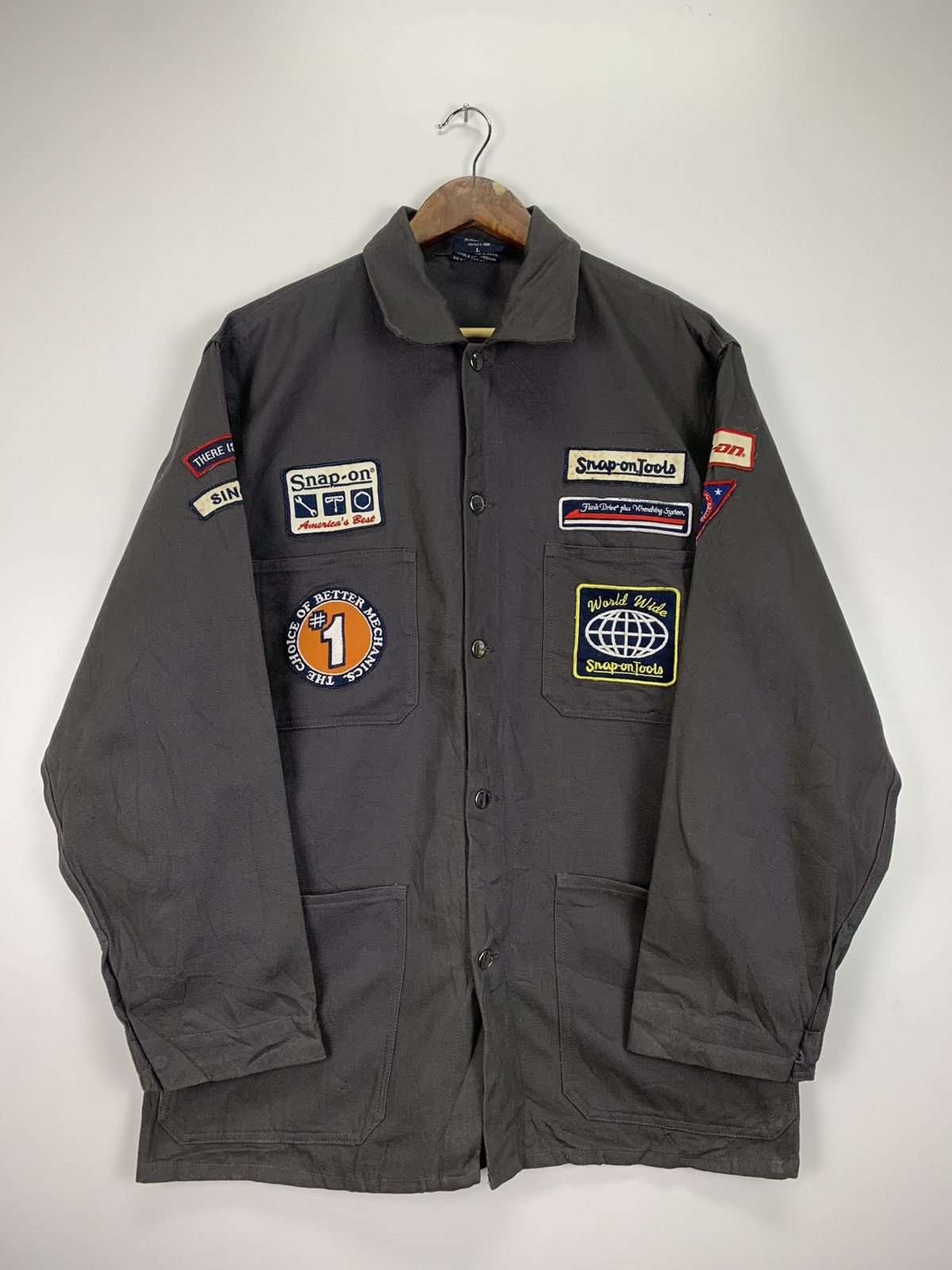 Vintage Vintage Snap-on tools Chore jacket patch design Size US L / EU 52-54 / 3 - 6 Thumbnail
