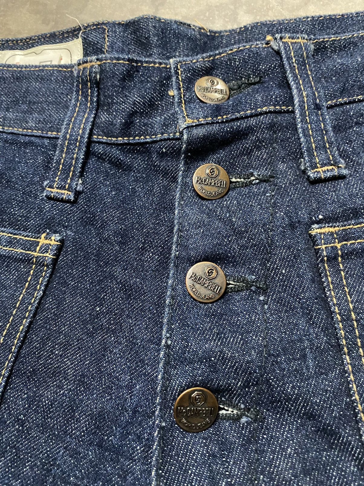 Hysteric Glamour × Japanese Brand Flare Jeans Vintage McCampbell x The Real McCoys Style Size US 29 - 3 Thumbnail