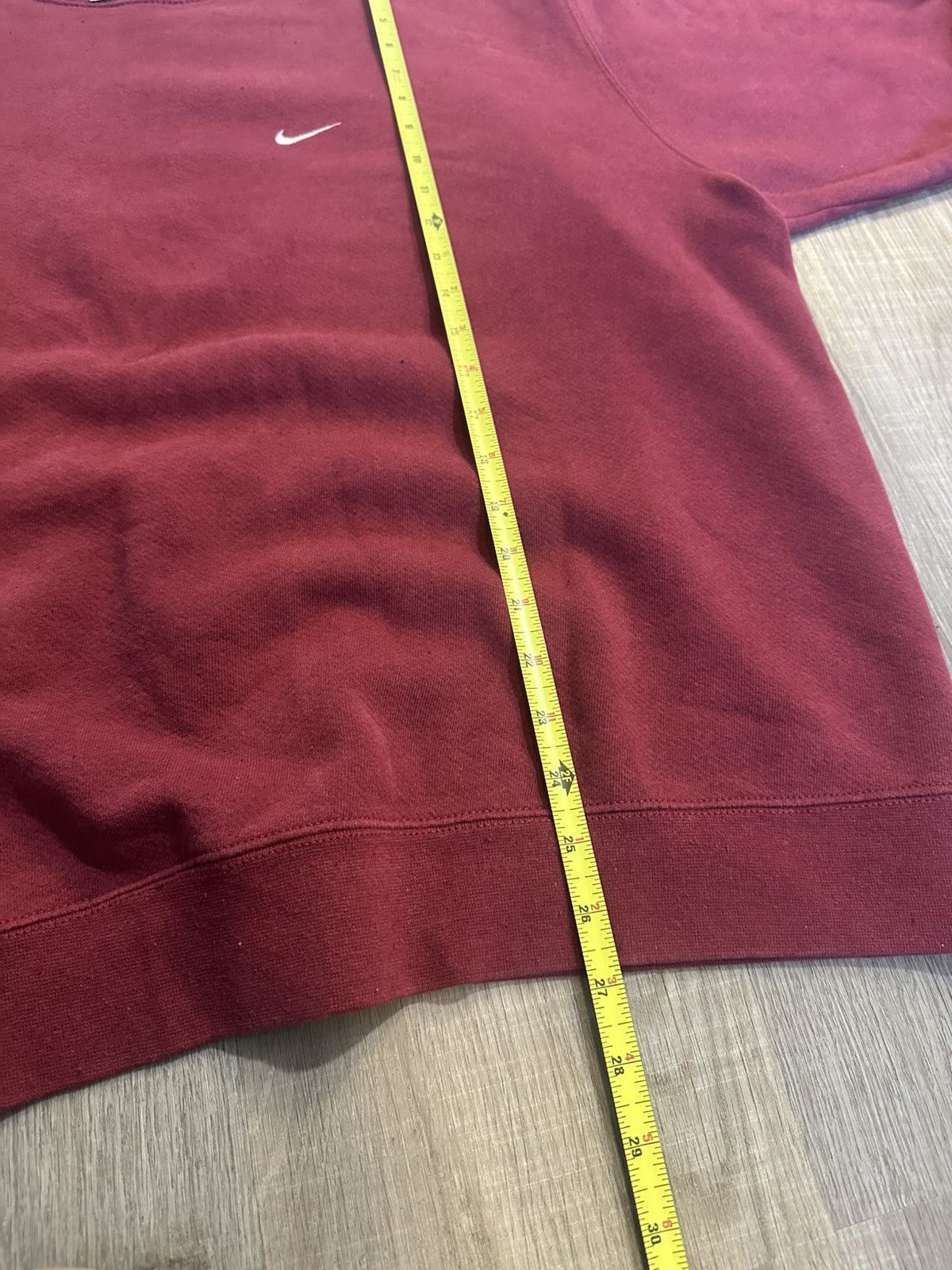 Nike Vintage Nike Red Crewneck Sweatshirt Size US XL / EU 56 / 4 - 5 Thumbnail
