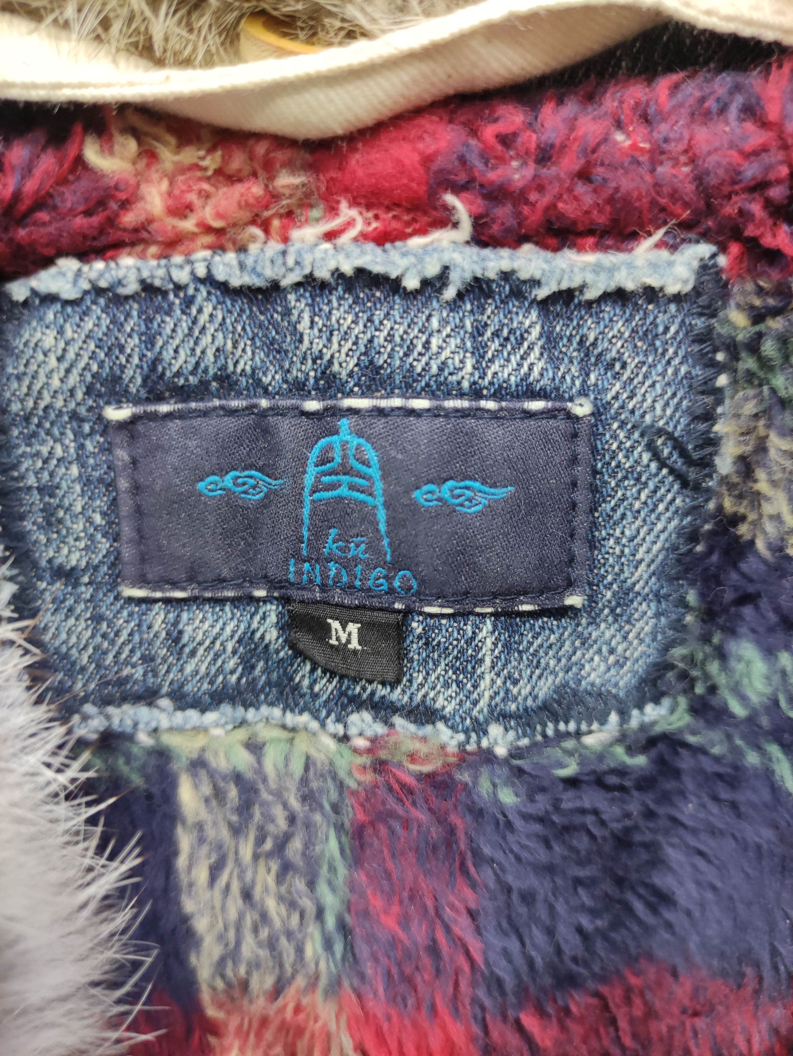 Indigo Vintage Indigo Denim Jacket Lining Fleece Size US M / EU 48-50 / 2 - 3 Thumbnail
