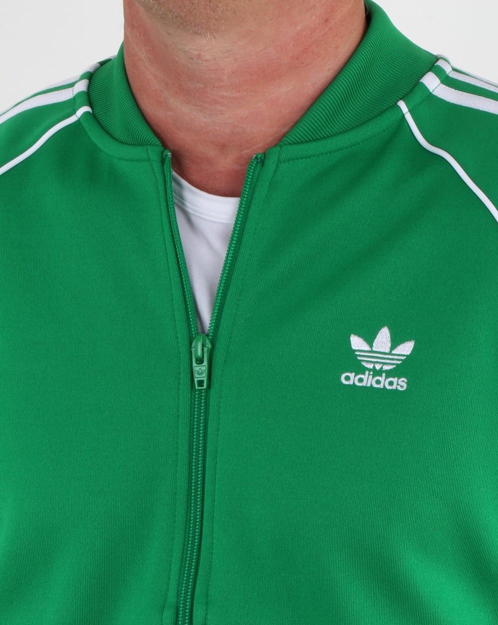 Off-White o1gr1nt0425 Hand Off Slim Track Top in Green Size US XL / EU 56 / 4 - 3 Thumbnail