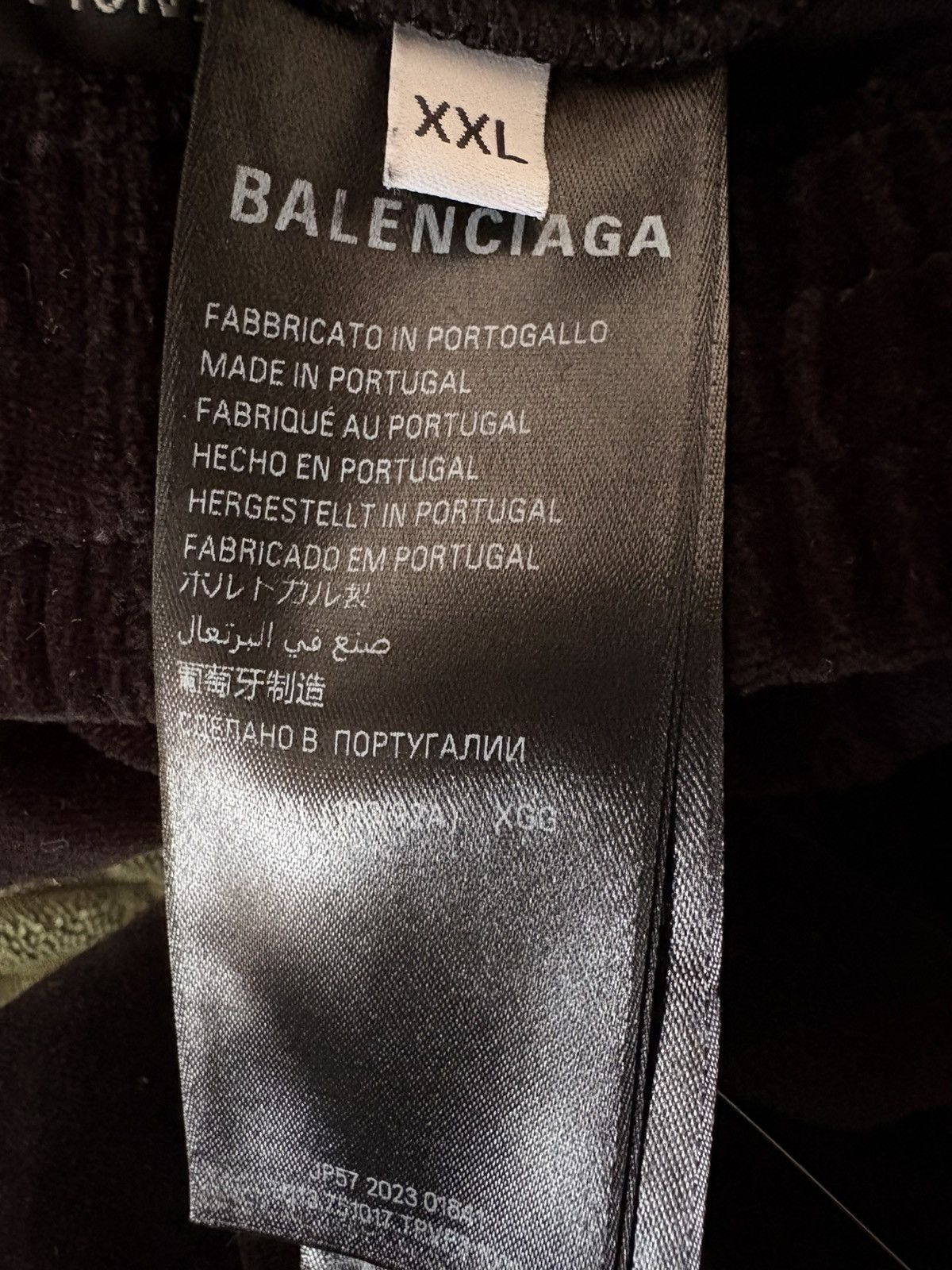 Balenciaga 2023 BALENCIAGA VELOUR TROUSER Size US 40 / EU 56 - 4 Thumbnail