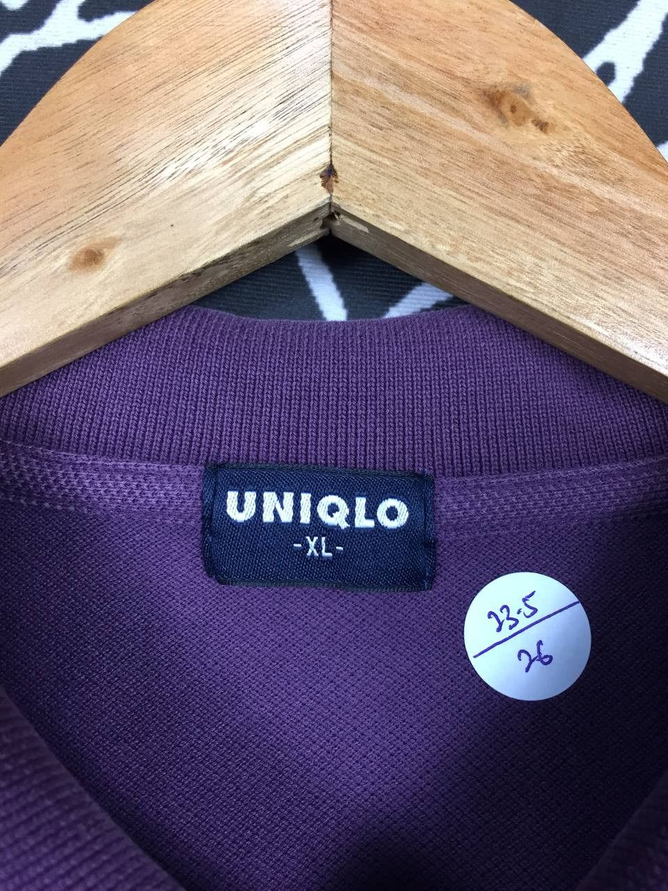 Japanese Brand × Uniqlo Vtg Uniqlo Plain Casual Essential Polo Tee Size US XL / EU 56 / 4 - 6 Thumbnail