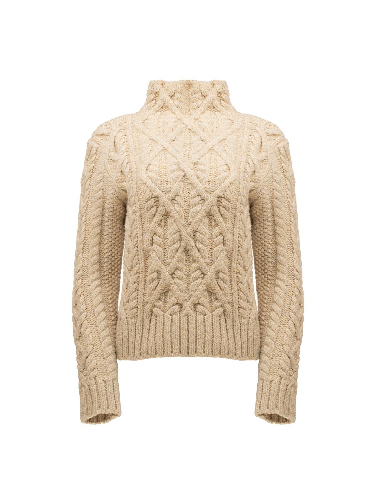Jil Sander Jil Sander high-neck cable sweater Size XS / US 0-2 / IT 36-38 - 1 Thumbnail
