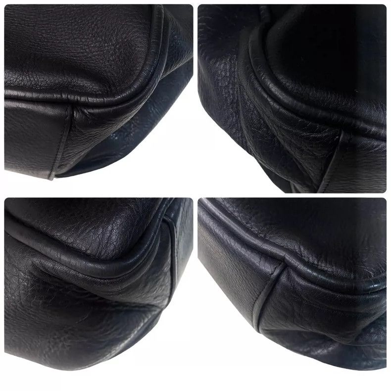 Vivienne Westwood vivienne westwood size os A black leather suitcase with a s Size ONE SIZE - 7 Thumbnail