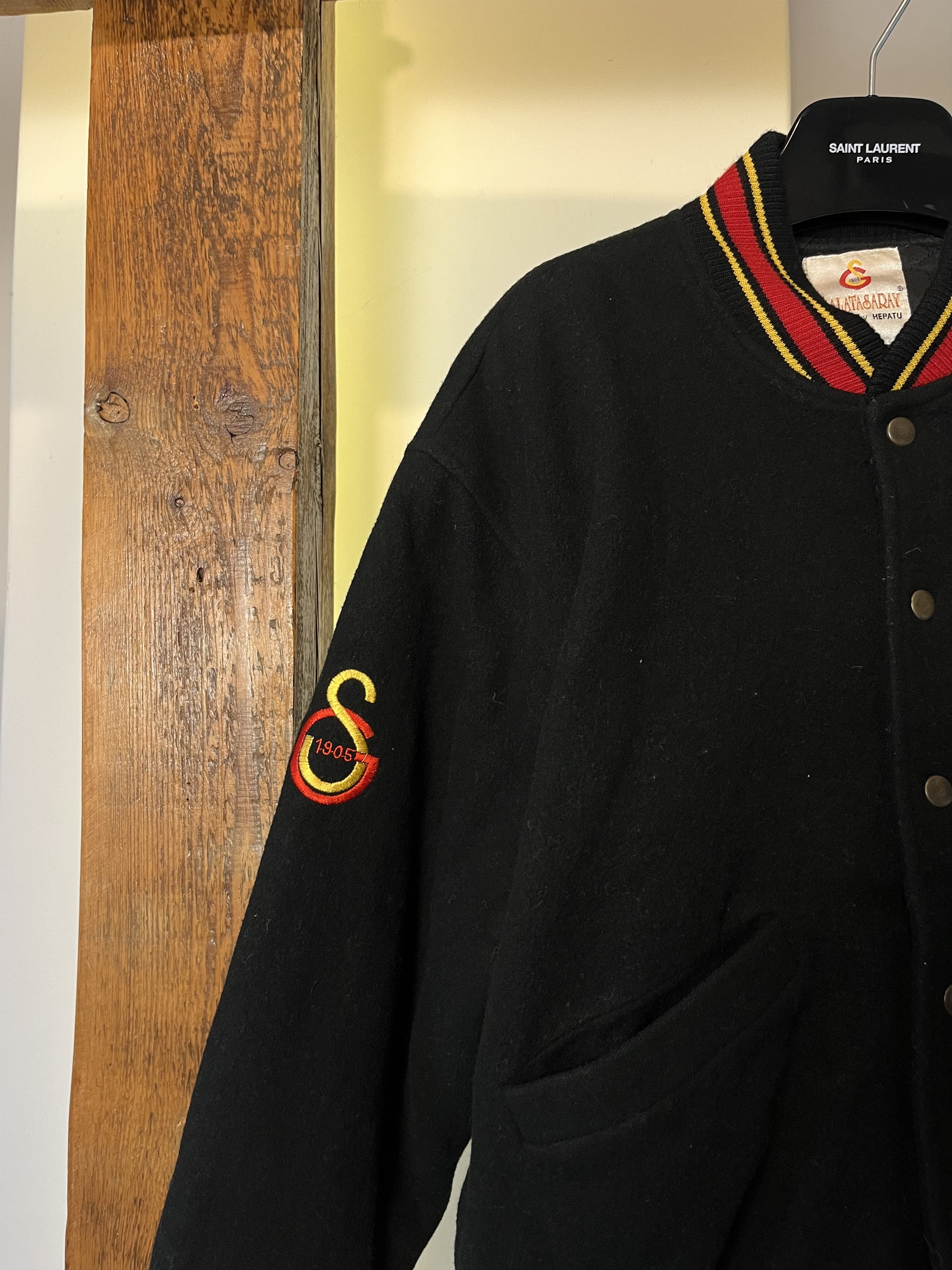 Vintage Vintage 90’s Galatasaray SK Wool Varsity Soccer Jacket Size US M / EU 48-50 / 2 - 3 Thumbnail