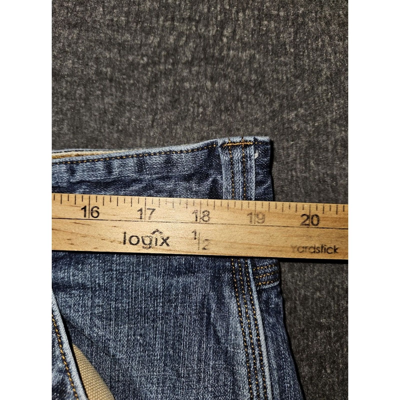 Duluth Trading Company Duluth Trading Co Jeans Mens 38x30 Flex Ballroom Denim Blue Cargo Straight Regular Activity Workwear Comfort Pockets Mens Size US 38 / EU 54 - 3 Thumbnail