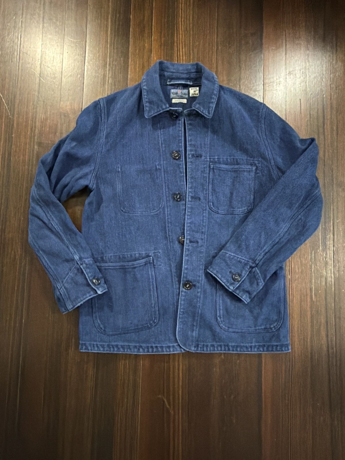 Sashiko chore coat