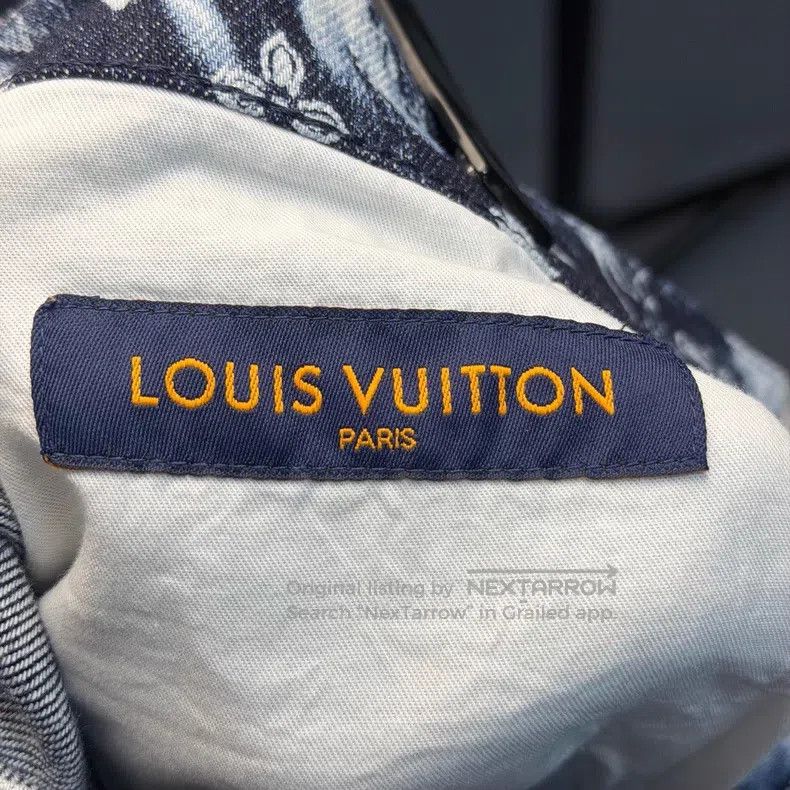 Louis Vuitton Louis Vuitton FW22 Tie-Dye Full Logo Cashew Flower Print C Size US 34 / EU 50 - 5 Thumbnail