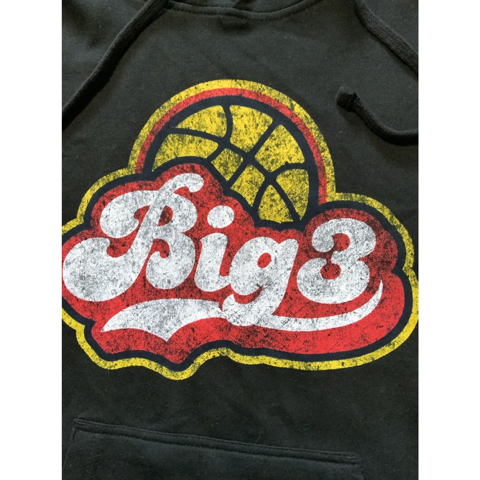 Vintage Big 3 Basketball Ice Cube 3 On 3 Independent Pullover Hoodie Mens M Black Sweatshirt Logo Sports Basketball Size US M / EU 48-50 / 2 - 5 Thumbnail