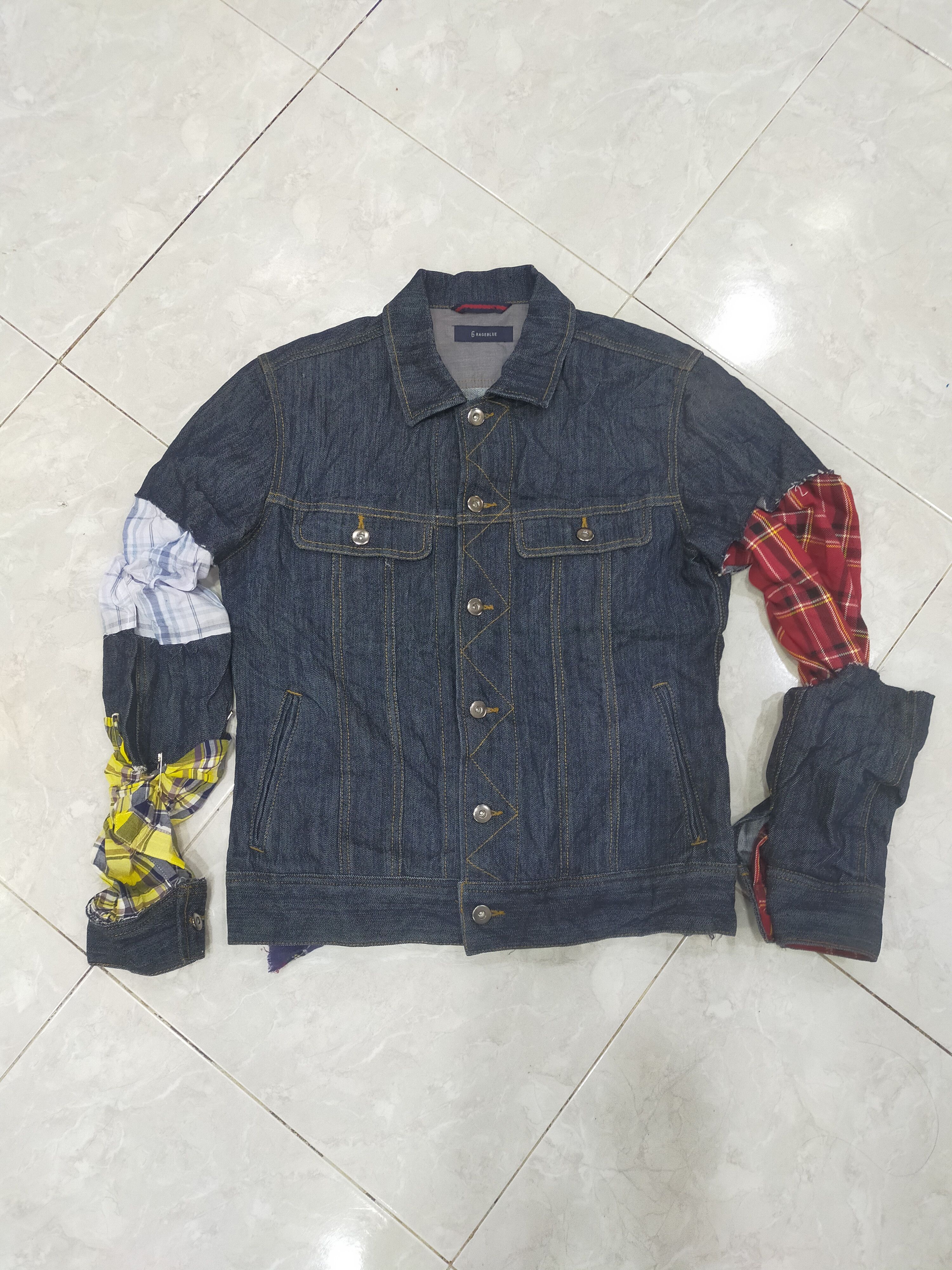 Japanese Brand × RAGEBLUE Rageblue Denim Jacket Size US S / EU 44-46 / 1 - 1 Thumbnail