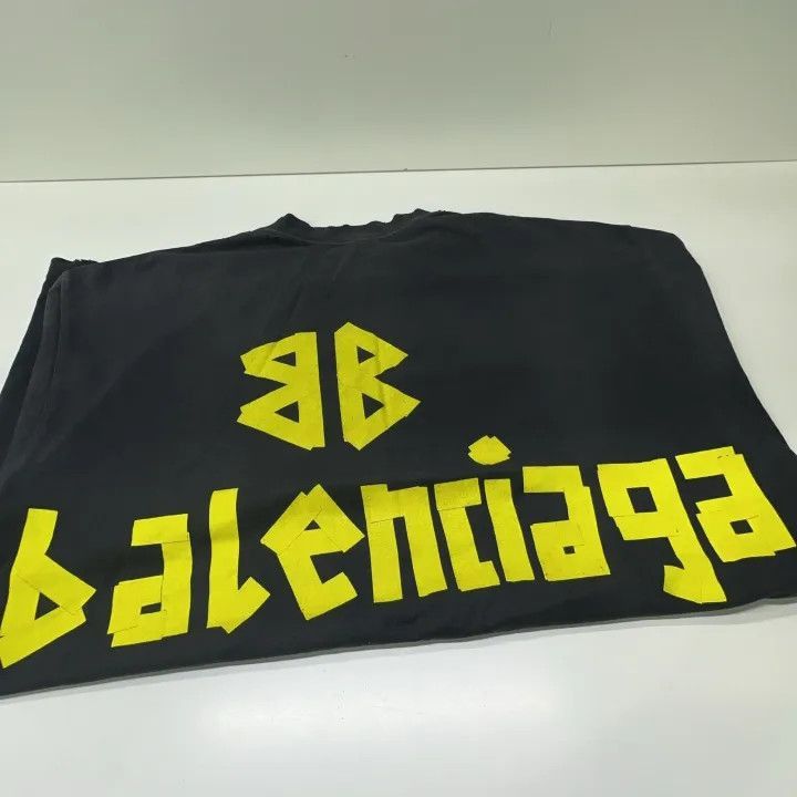 Balenciaga Balenciaga SS23 Monogram Logo Short Sleeve T-Shirt 0079-250 Size US S / EU 44-46 / 1 - 8 Thumbnail