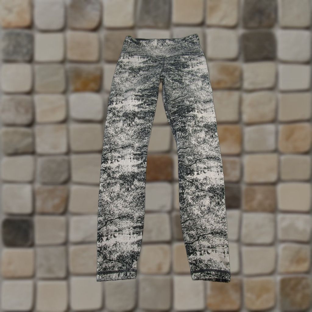 Athleta Athleta Leggings Womens Small Elation Cropped Gray 7/8 Tight Activewear Gym & Training, Running & Jogging, Yoga Womens Size 28" / US 6 / IT 42 - 1 Thumbnail