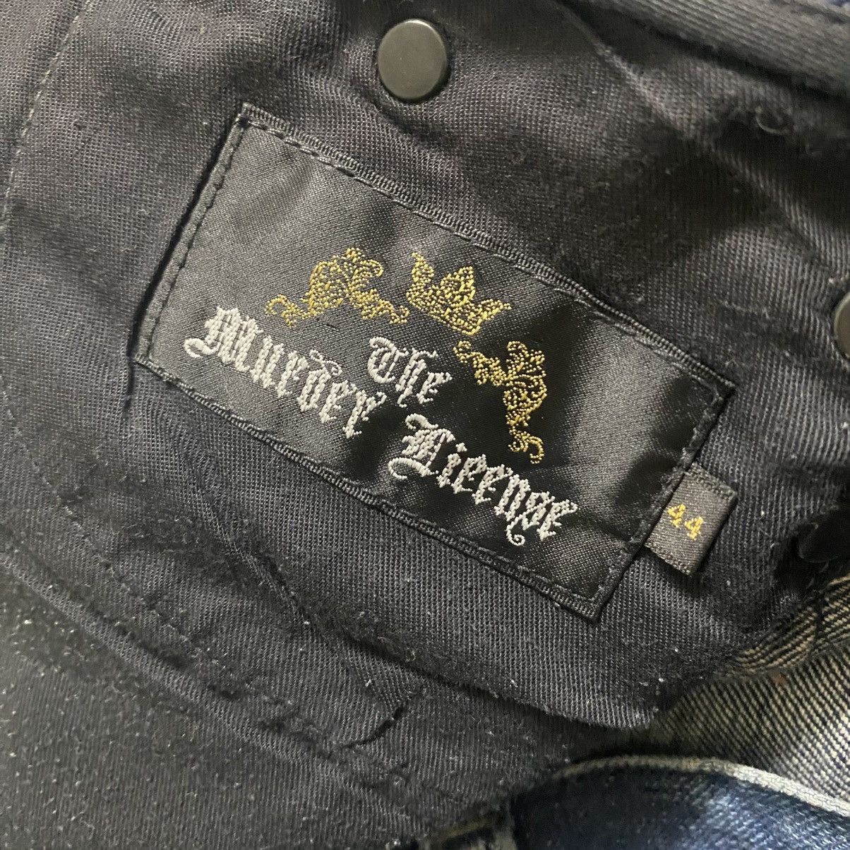 Murder License Murder License Denim Flare Jeans Low Rise Size US 30 / EU 46 - 22 Thumbnail