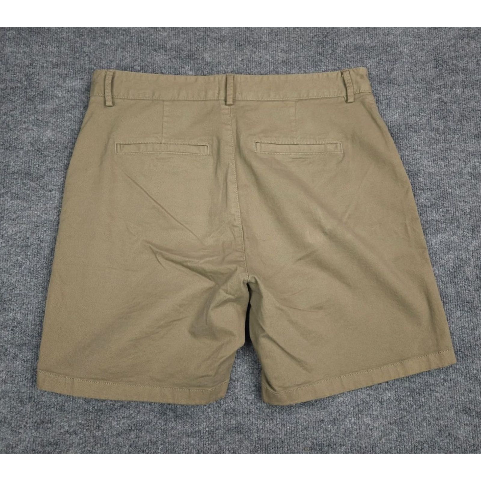 Flint And Tinder Flint and Tinder Huckberry Shorts Men's Beige 33 7" Inseam Cotton Size US 33 - 4 Thumbnail