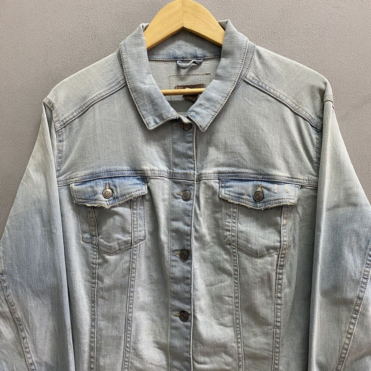 H&M H&M Light Blue Jacket Size US XL / EU 56 / 4 - 2 Thumbnail
