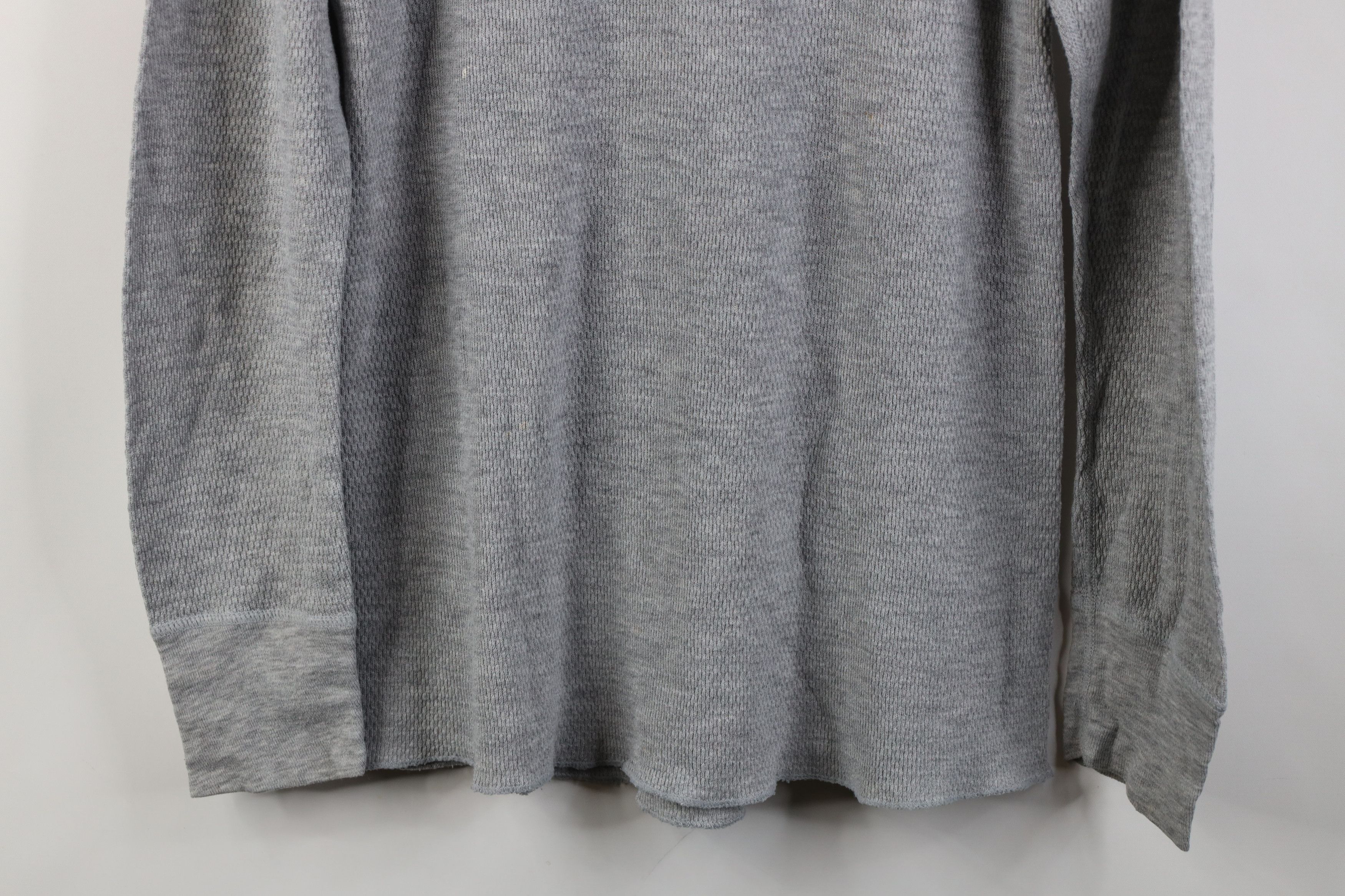 Vintage Vintage 90s Streetwear Waffle Knit Long Sleeve T-Shirt Size US M / EU 48-50 / 2 - 3 Thumbnail