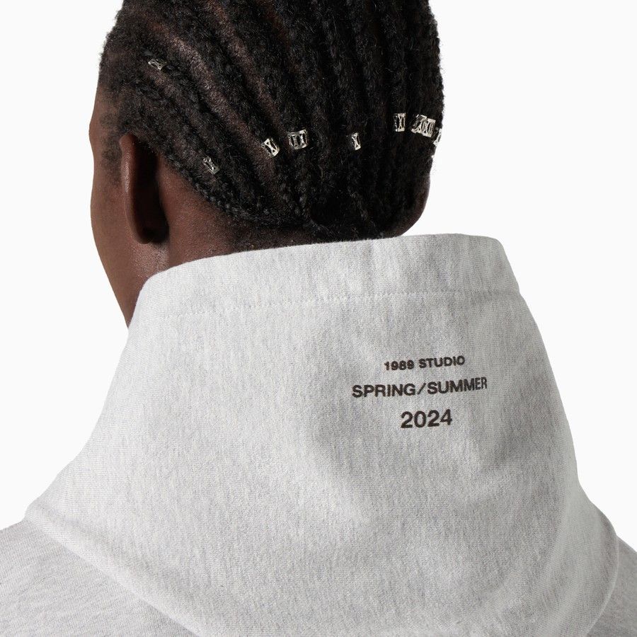 1989 STUDIO o1d2blof1124 Slim Hoodie in Grey Size US S / EU 44-46 / 1 - 7 Thumbnail
