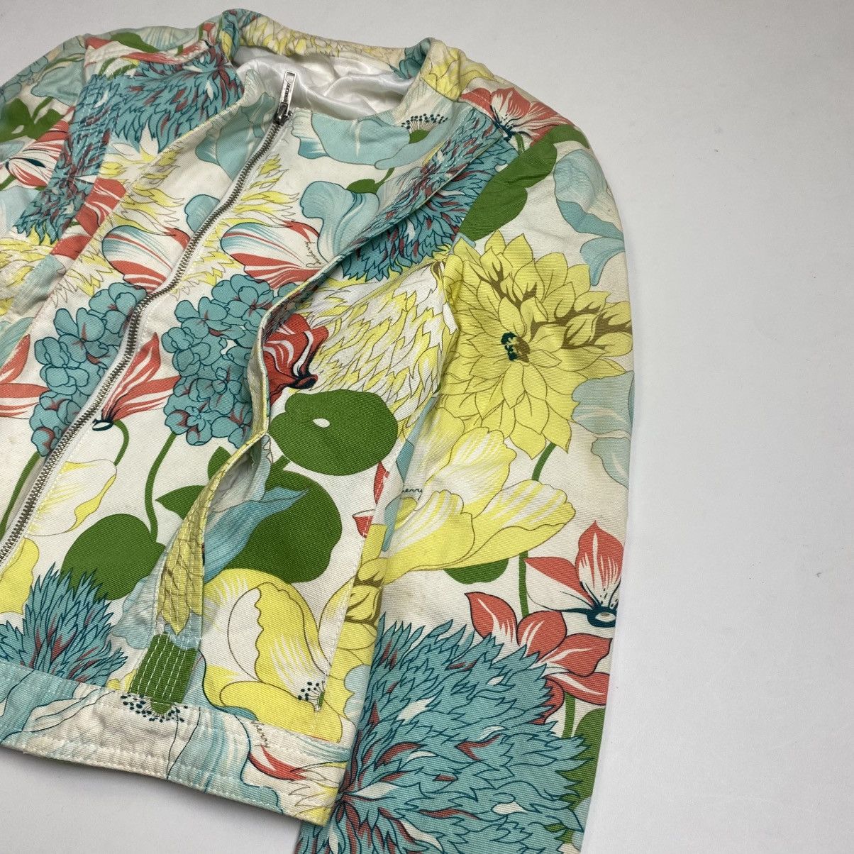 Burberry × Burberry Prorsum Burberry full colour flower pattern Jacket Size XS / US 0-2 / IT 36-38 - 8 Thumbnail