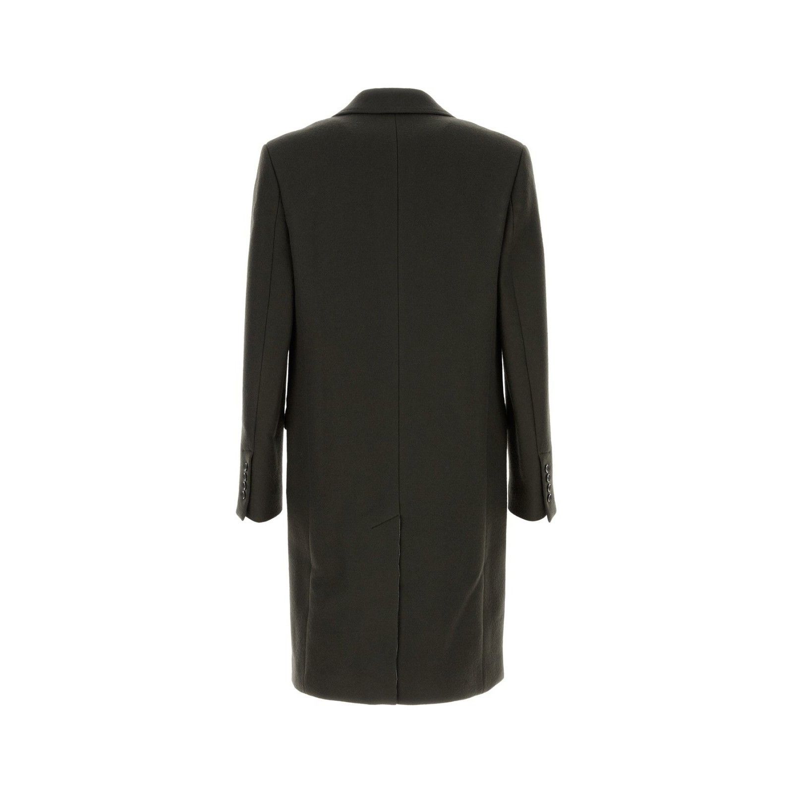 AMI AMI Charcoal Wool Coat New & Authentic (Men's size:XL;) Size US XL / EU 56 / 4 - 2 Thumbnail