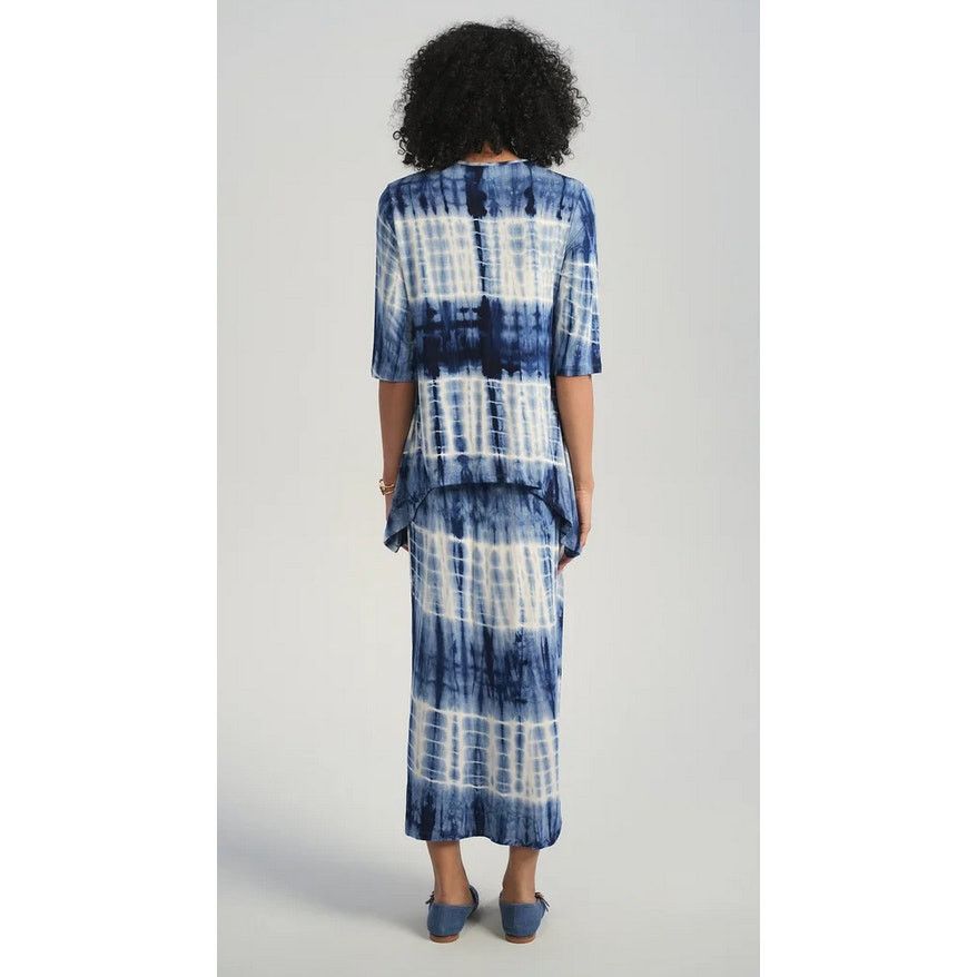 Other Aleeza Paris Blue Tie Dye Skirt Size 4x NWT Size 42" / US 20 - 3 Thumbnail