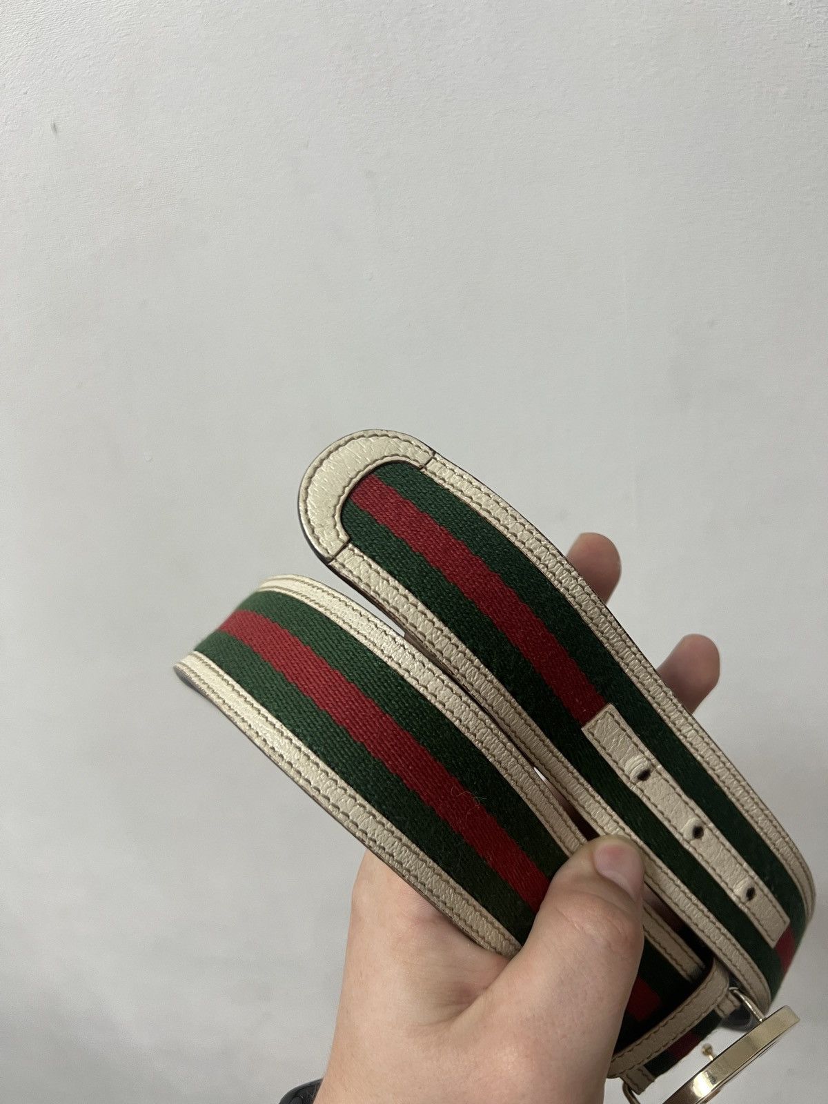 Gucci Gucci Belt Leather Unisex Luxury Size ONE SIZE - 8 Thumbnail