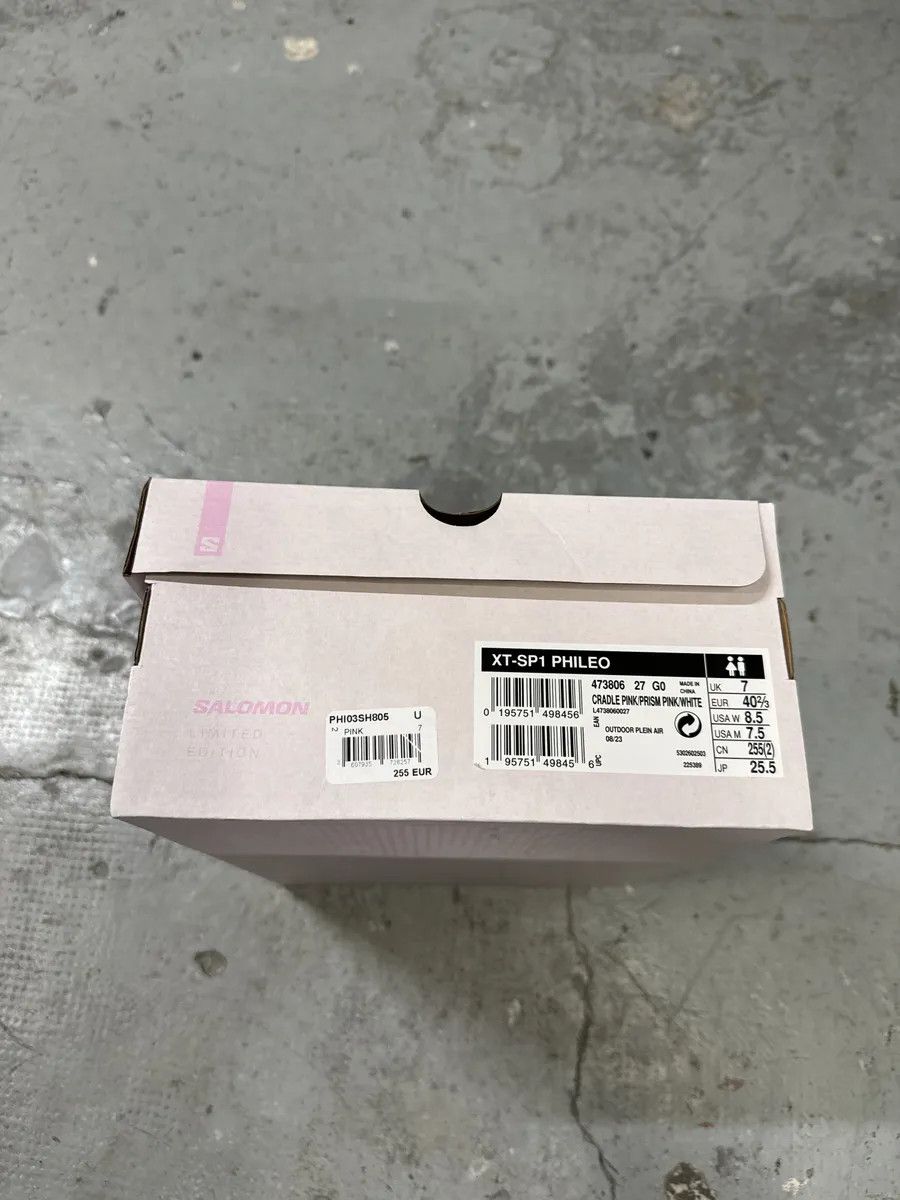 Salomon × Vintage Salomon Phileo SX-SP1 Pink Low Sneakers Size US 7.5 / EU 40-41 - 9 Thumbnail