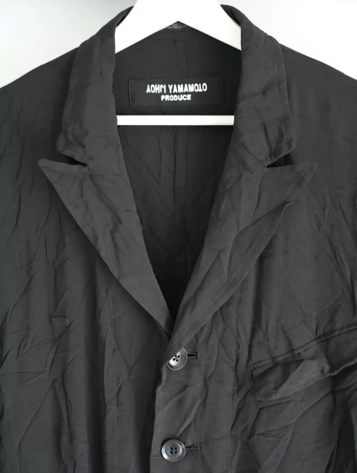 Yohji Yamamoto Yohji Yamamoto 19aw triacetate pleated coat 2412-Nextarrow Size US M / EU 48-50 / 2 - 3 Thumbnail