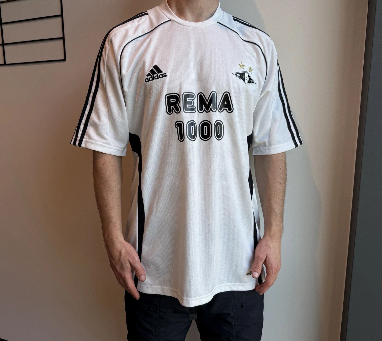 Adidas Vintage Rosenborg 2008 2009 Home Jersey Soccer Football Size US L / EU 52-54 / 3 - 1 Thumbnail