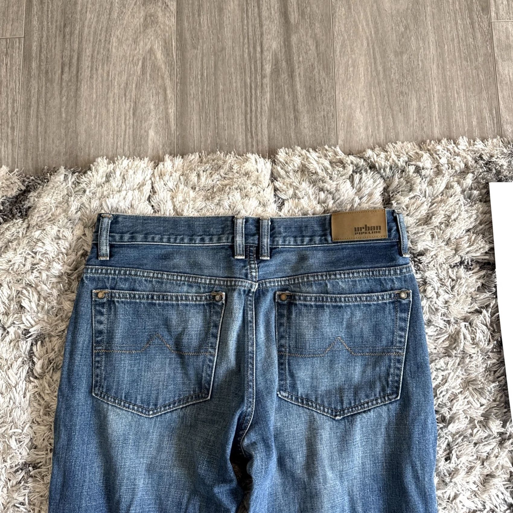 Vintage Vintage Urban Pipeline Jeans Size 32x30 Blue Denim Embroidered Y2K 00’s Men’s Size US 32 / EU 48 - 3 Thumbnail