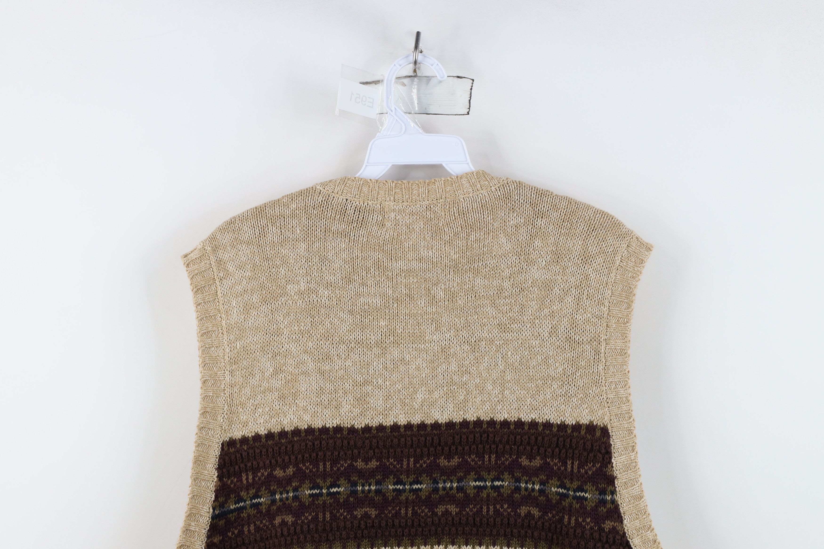 American Eagle Outfitters Vintage 90s American Eagle Outfitters Knit Sweater Vest Size US L / EU 52-54 / 3 - 8 Thumbnail