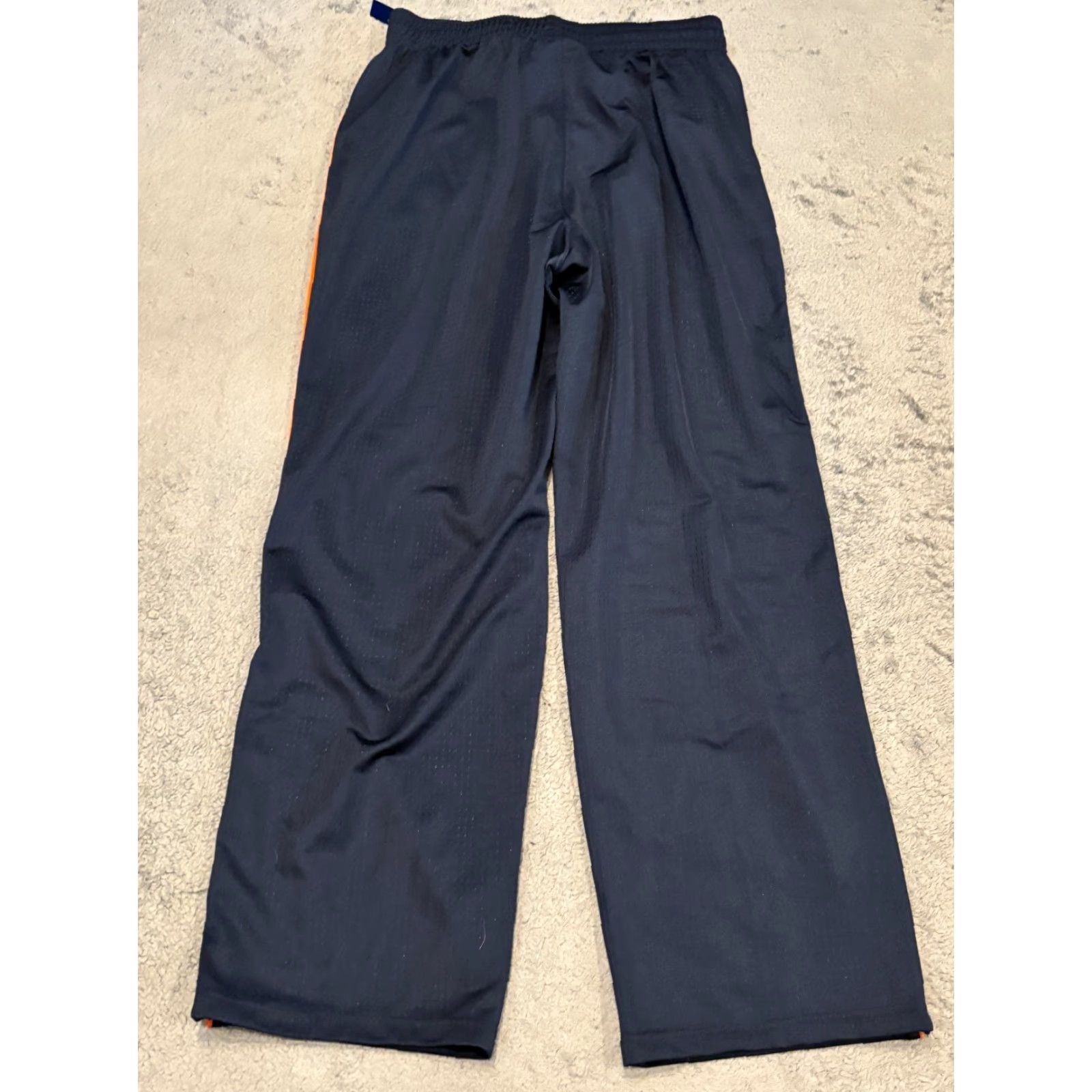 Reebok NWT Reebok Pants Mens Large Athletic Track Navy Blue Lined Elastic Waist Active Size US 33 - 6 Thumbnail