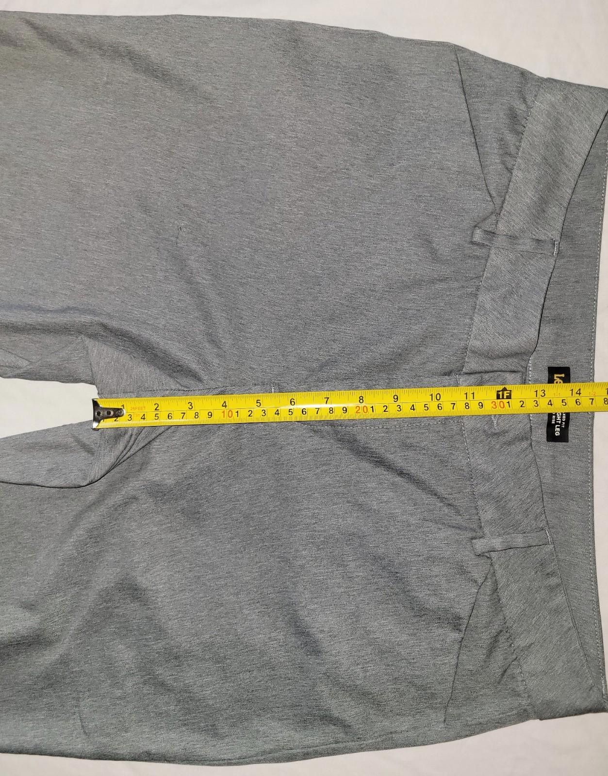 Lee LEE women's 16 short wrinkle free relaxed straight leg slack Size 38" / US 16 / IT 52 - 2 Thumbnail