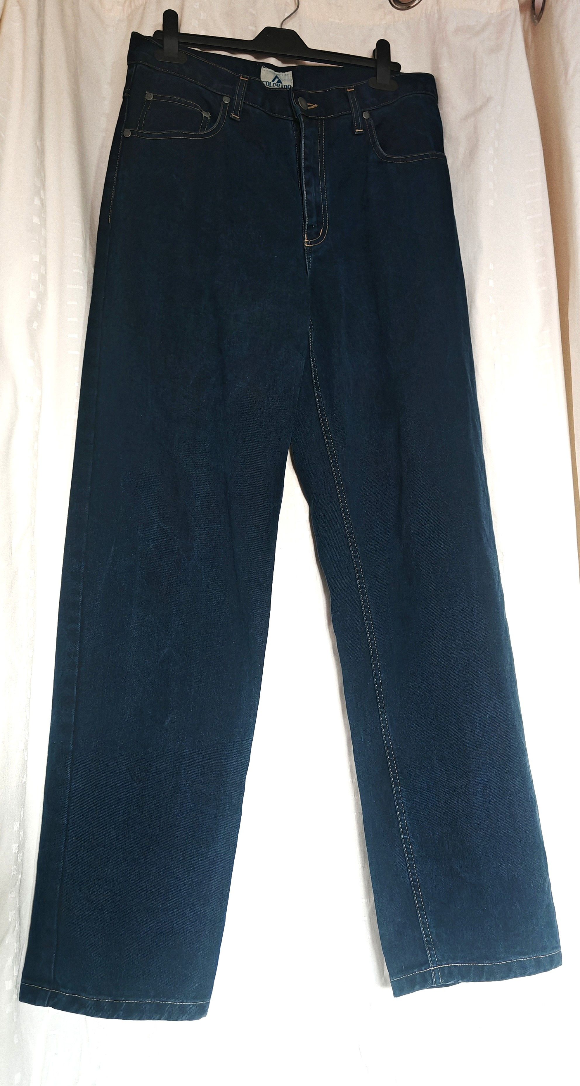 Colorado Trading Co. VTG Colorado High Waist Straight Loose Fit Lyocell Jeans Size US 32 / EU 48 - 4 Thumbnail