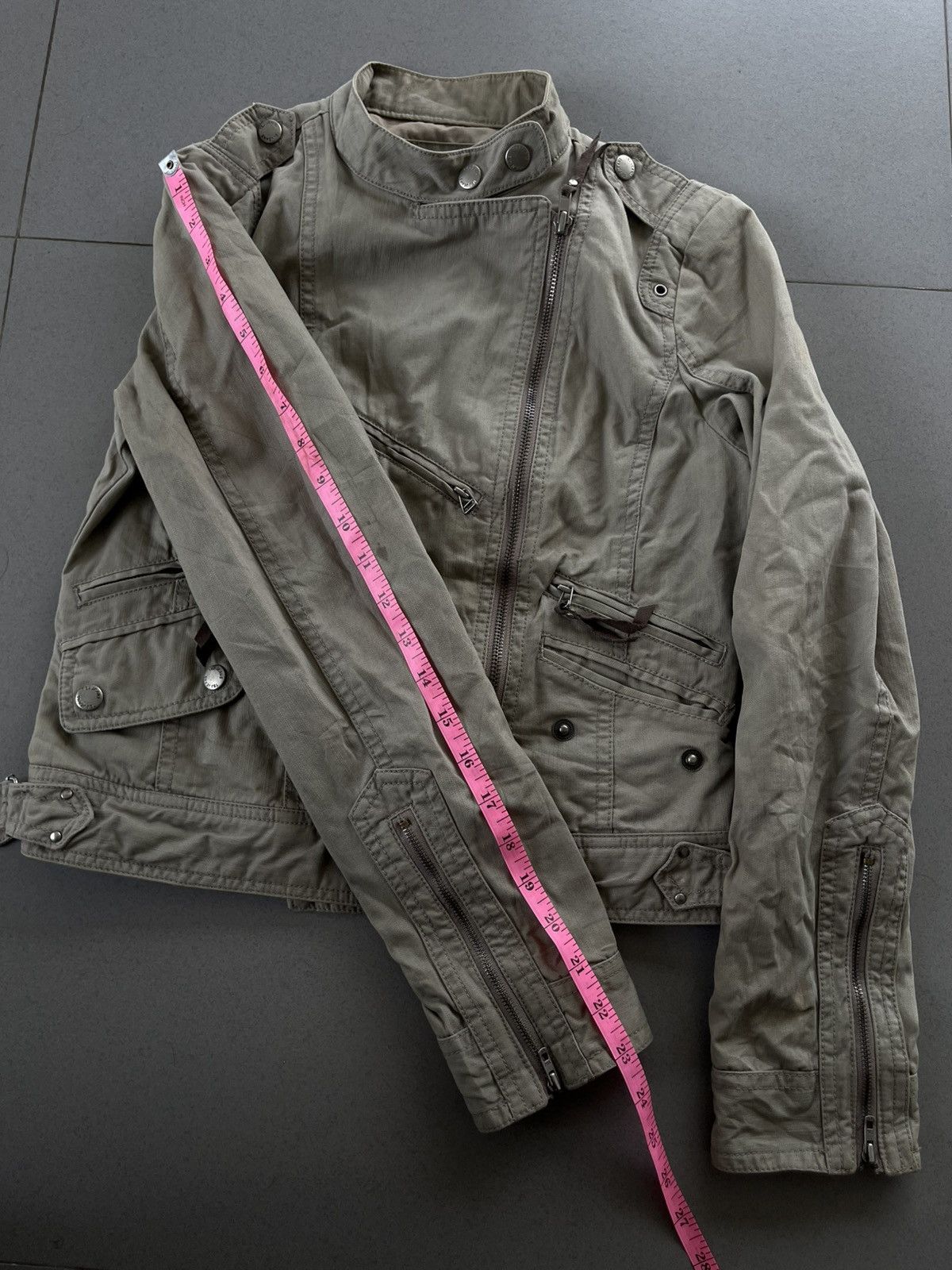 If Six Was Nine JAPANESE TBJ JEANS BONDAGE BIKERS VKEI PUNK STYLE JACKET Size S / US 4 / IT 40 - 13 Thumbnail