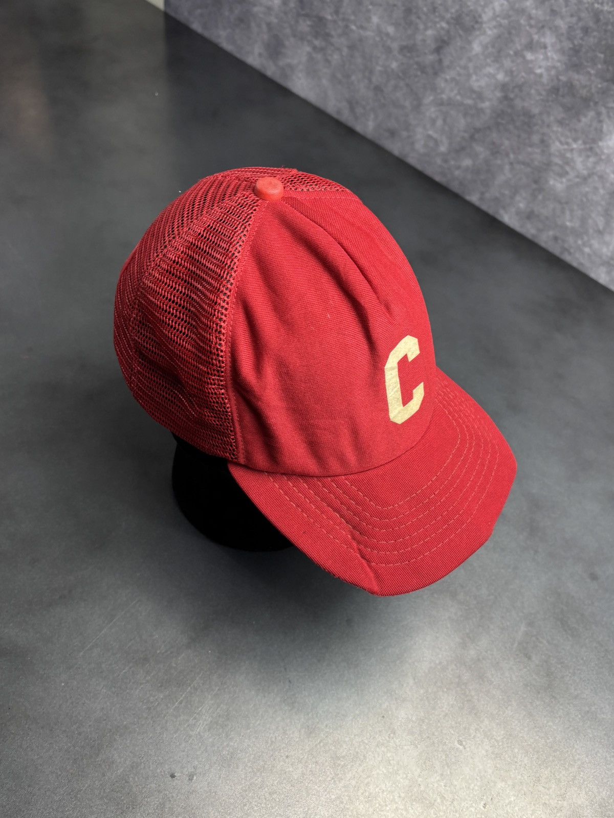 New Era × Vintage 1970s New Era Baseball Cap 80s Vintage Trucker Hat Mesh Snap Size ONE SIZE - 1 Thumbnail