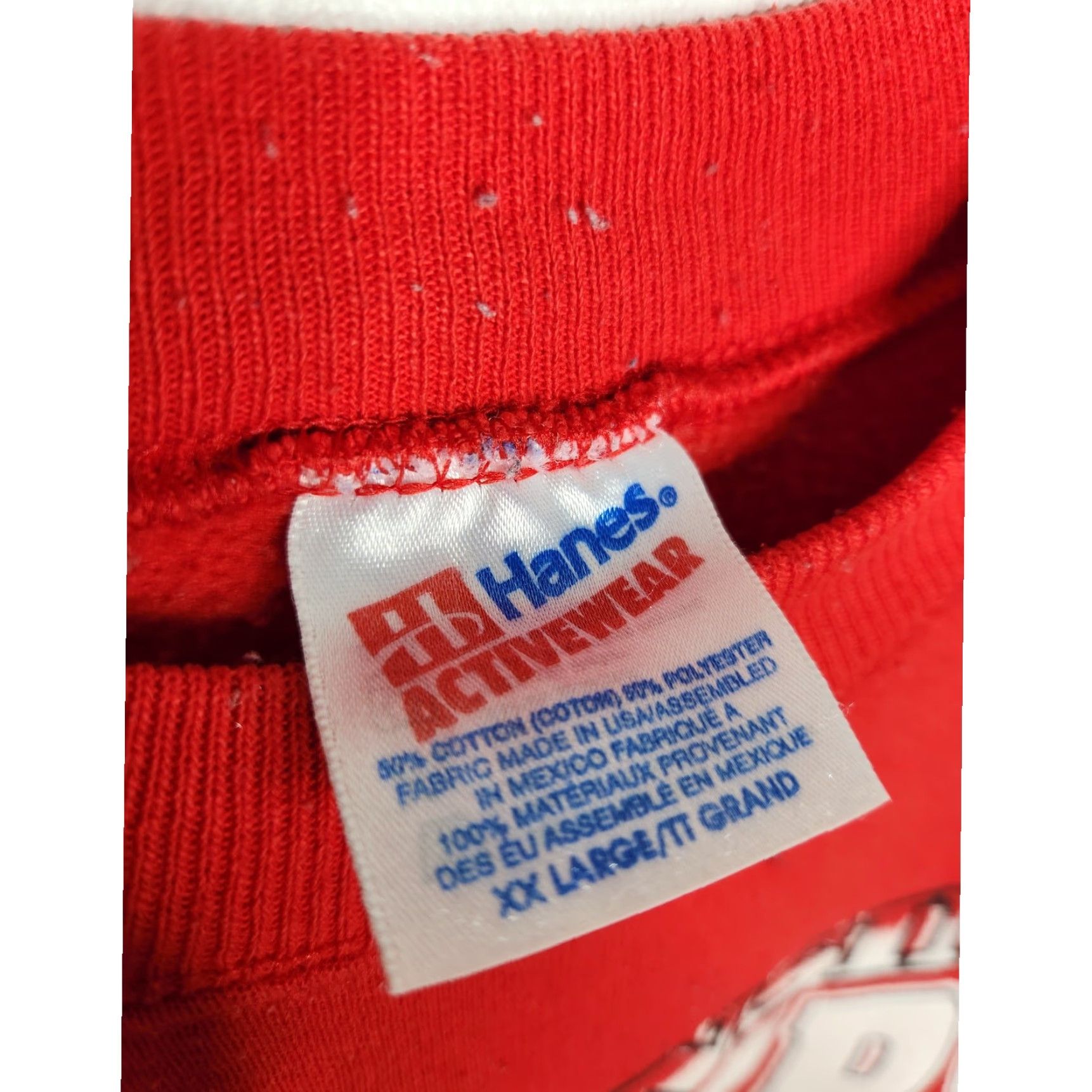 Hanes VINTAGE Wisconsin Badgers UW Madison Crewneck Sweatshirt Rose Bowl 2XL Size US XXL / EU 58 / 5 - 5 Thumbnail