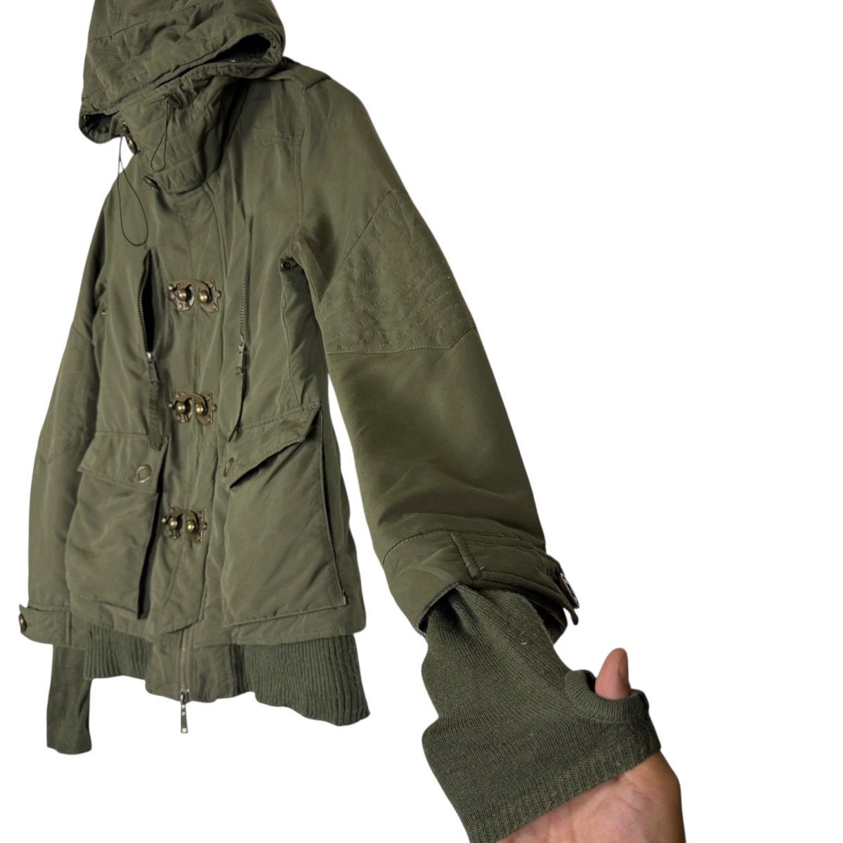 SLY SLY Military Amelia Hooked Button Parka Size XS / US 0-2 / IT 36-38 - 6 Thumbnail