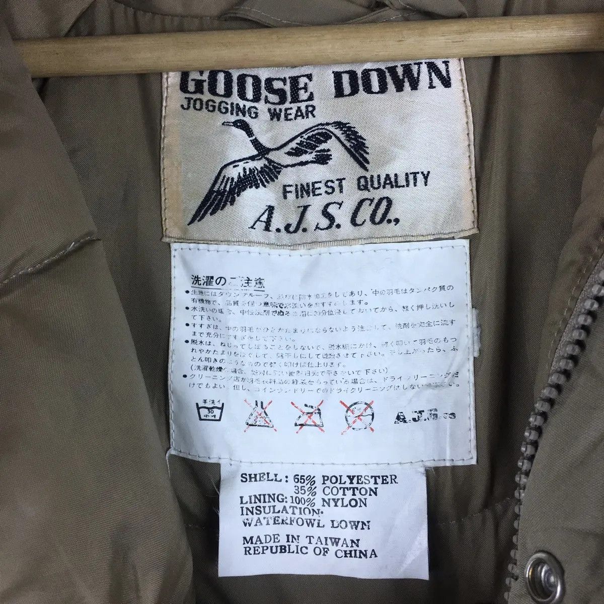 Vintage Vtg GOOSE DOWN Puffer Jacket Parka Trench Outdoor Sweater Size US M / EU 48-50 / 2 - 3 Thumbnail
