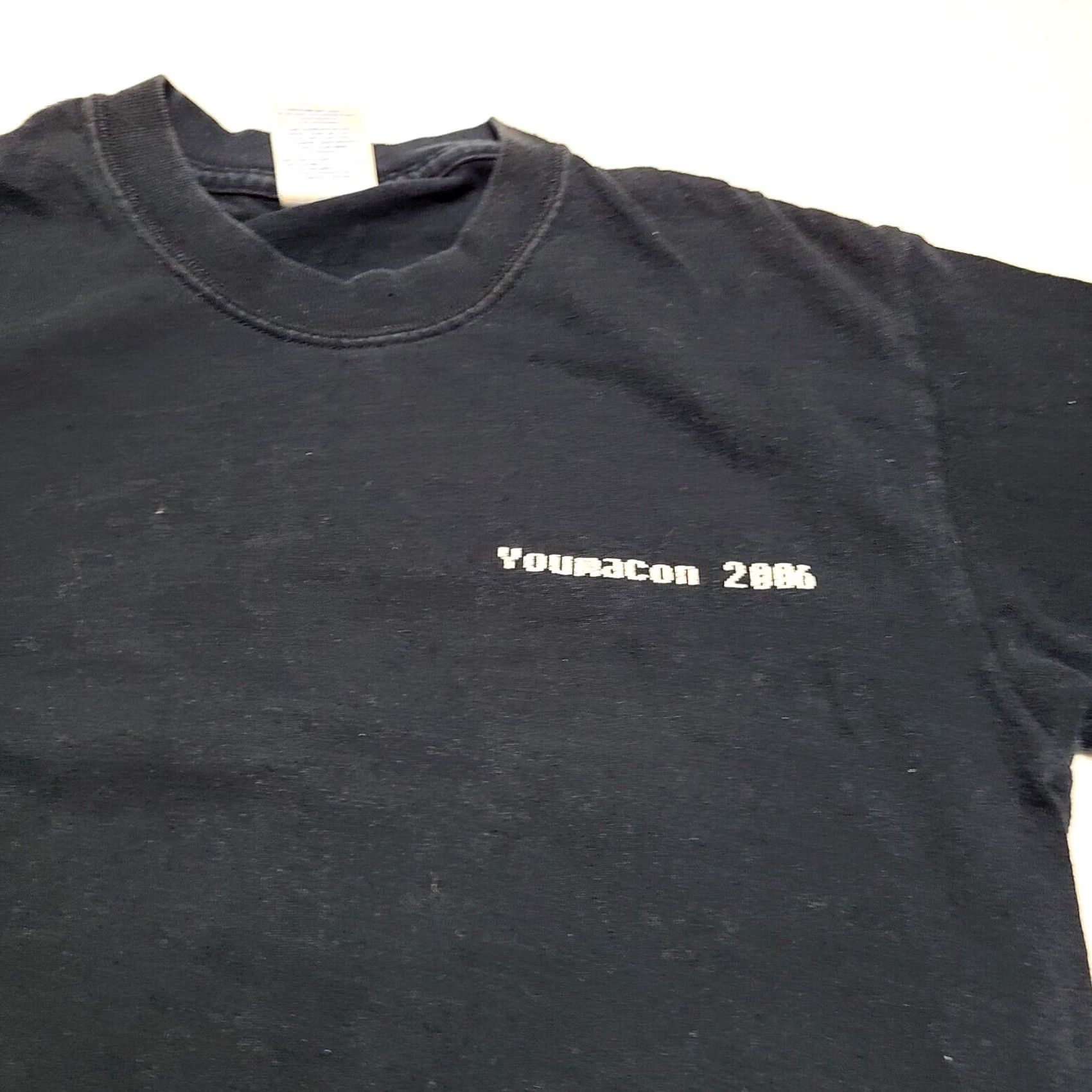 Gildan VINTAGE Youmacon 2006 Detroit Anime Manga Gaming Mens Small Short Sleeve T-Shirt Size US S / EU 44-46 / 1 - 4 Thumbnail
