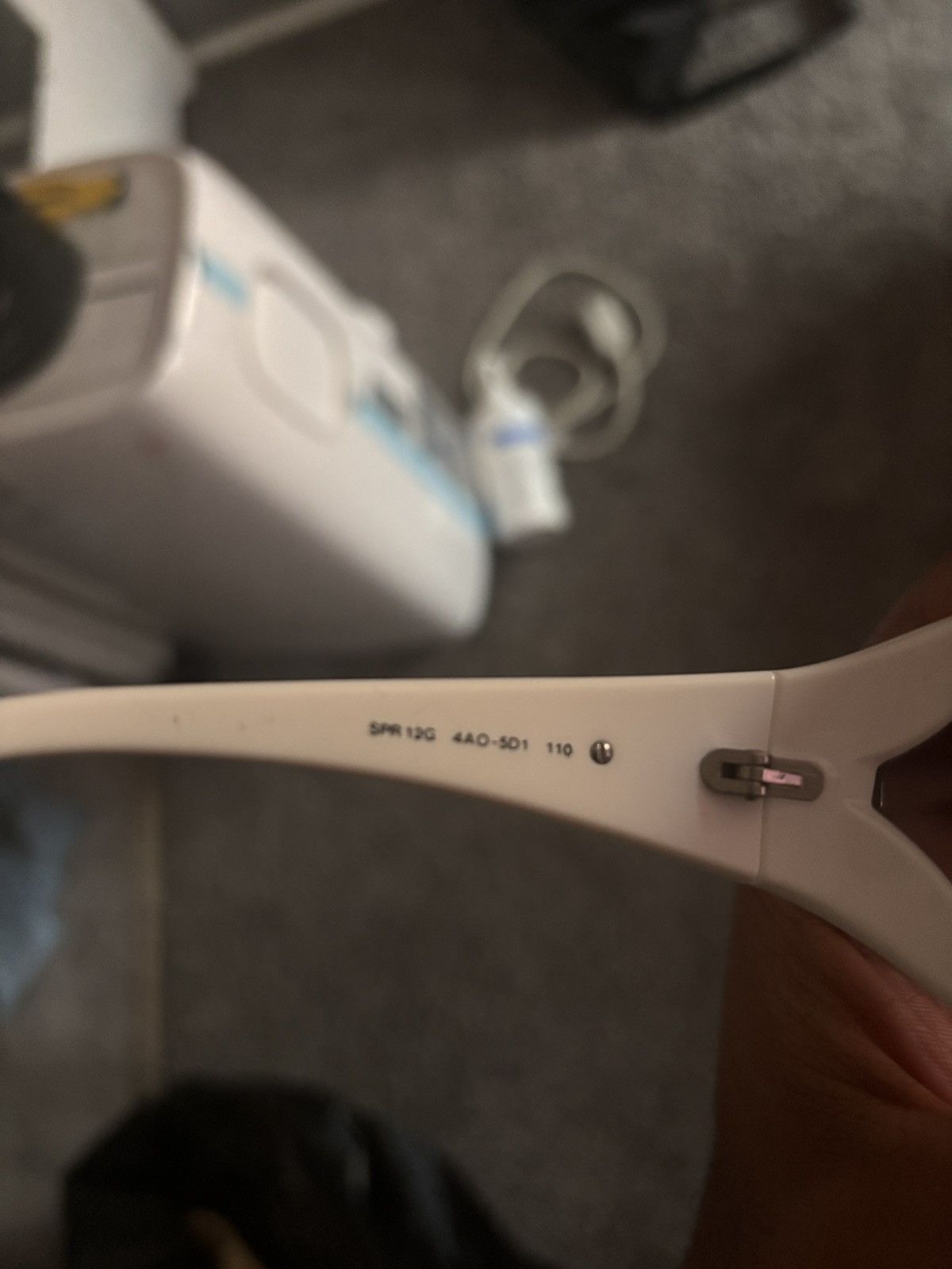 Prada × Vintage Prada Sunglasses white Size ONE SIZE - 4 Thumbnail