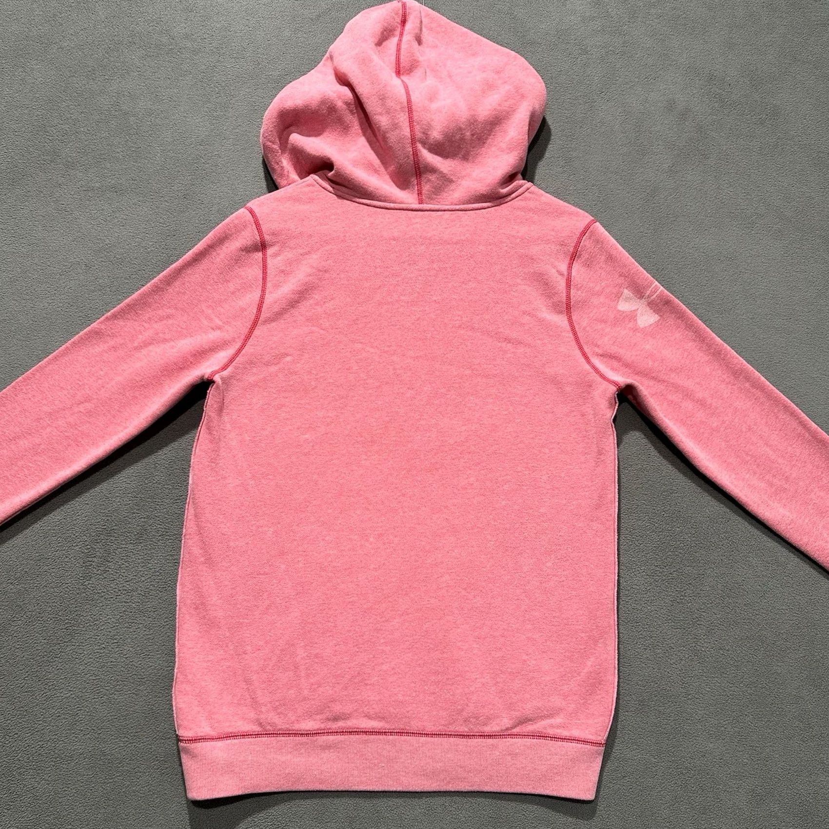 Under Armour Under armour Hoodie Womens Large Pink V-Neck Graphic Print Relaxed Sweatshirt Size L / US 10 / IT 46 - 2 Thumbnail