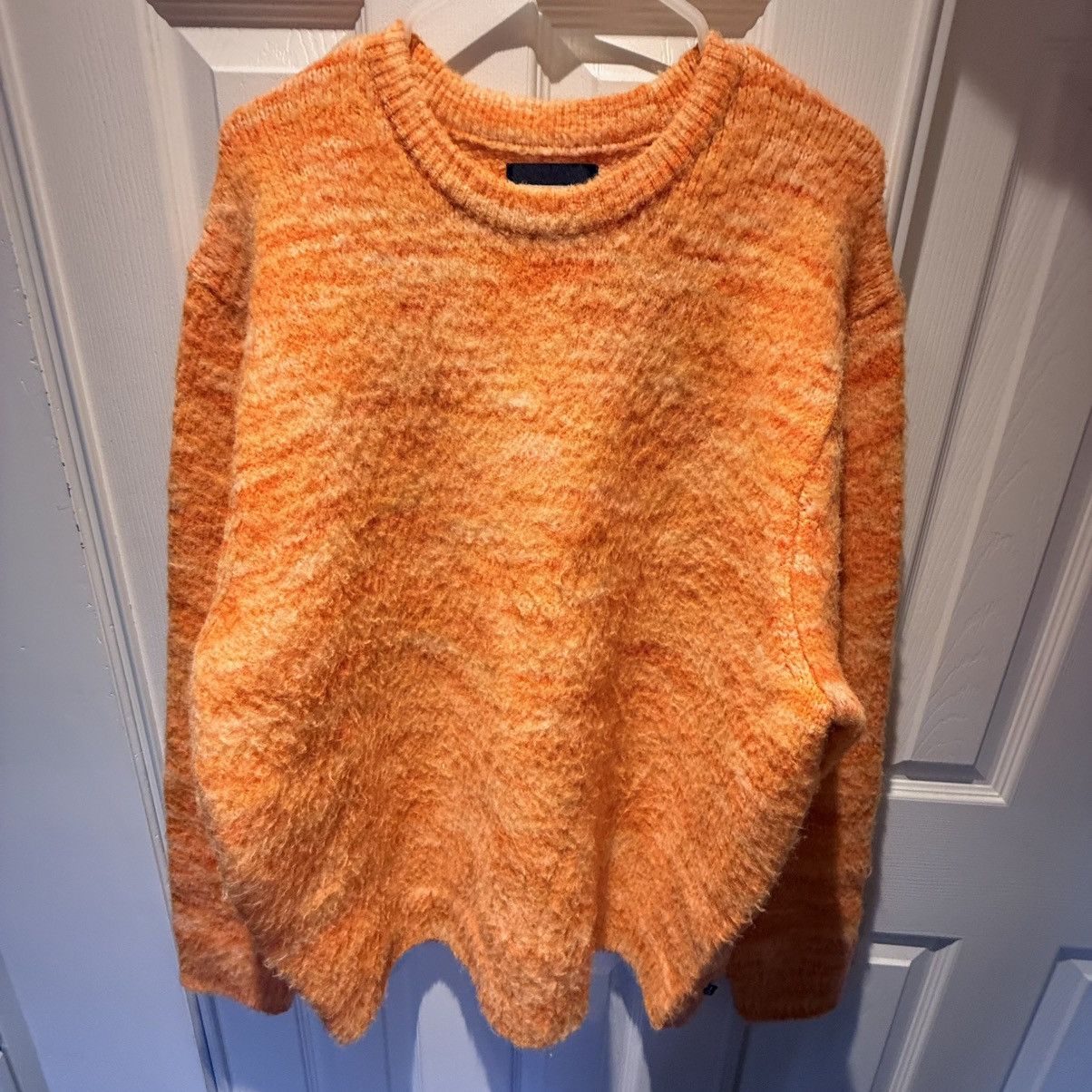 thisisneverthat thisisneverthat Static Knit Sweater (orange) Size US L / EU 52-54 / 3 - 1 Thumbnail