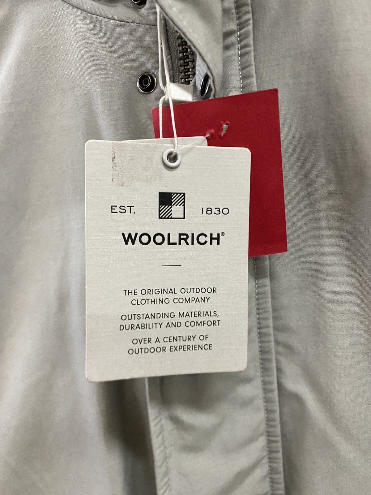 Other Woolrich Gale Parka Jacket, size M, gray, new with tags. Size US M / EU 48-50 / 2 - 5 Thumbnail