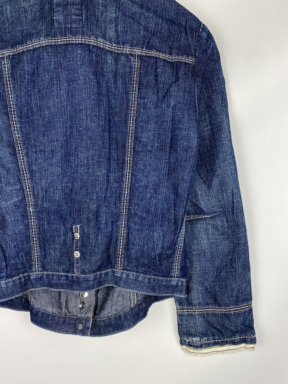 Marithe + Francois Girbaud Marithe Francois Girbaud ladies avant-garde denim jacket Size M / US 6-8 / IT 42-44 - 19 Thumbnail