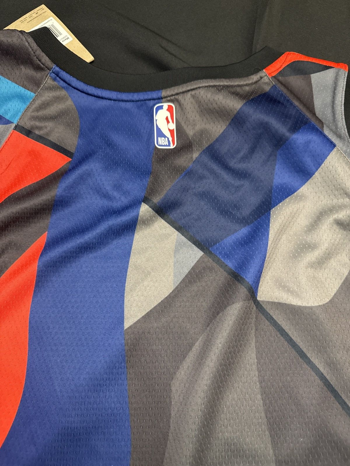 Nike *NEW*Size 60 City Edition Nets Jersey 3XL/2XL Size US XXL / EU 58 / 5 - 3 Thumbnail